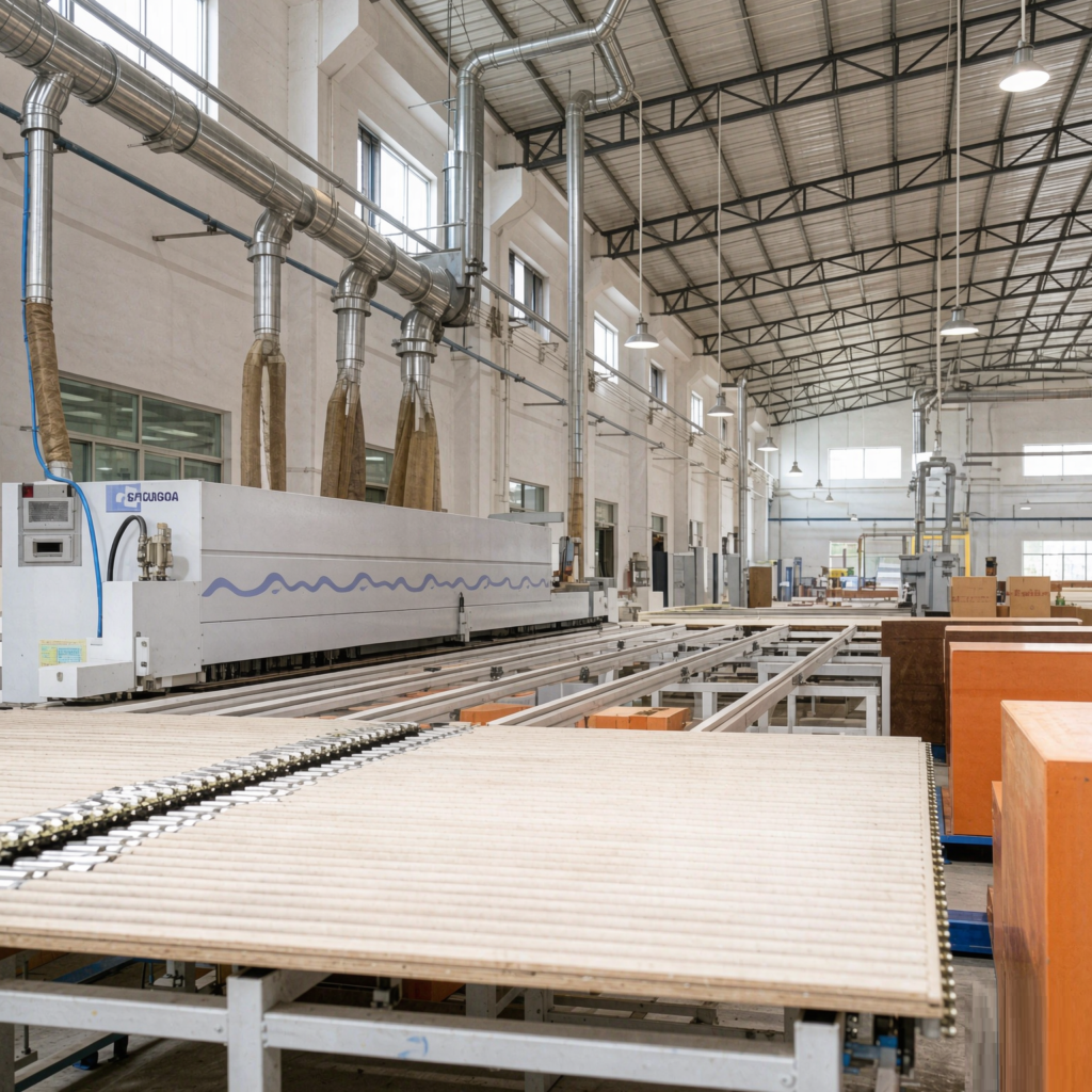 chuangke furniture factory board processing line 1