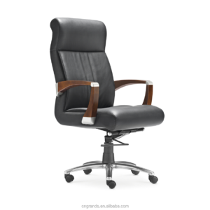 Classic Solid Wood Meeting Guest Chair with Durabl
