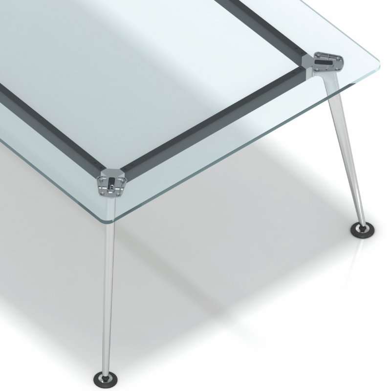 Modern Modular Office Workstation Desk Steel Frame