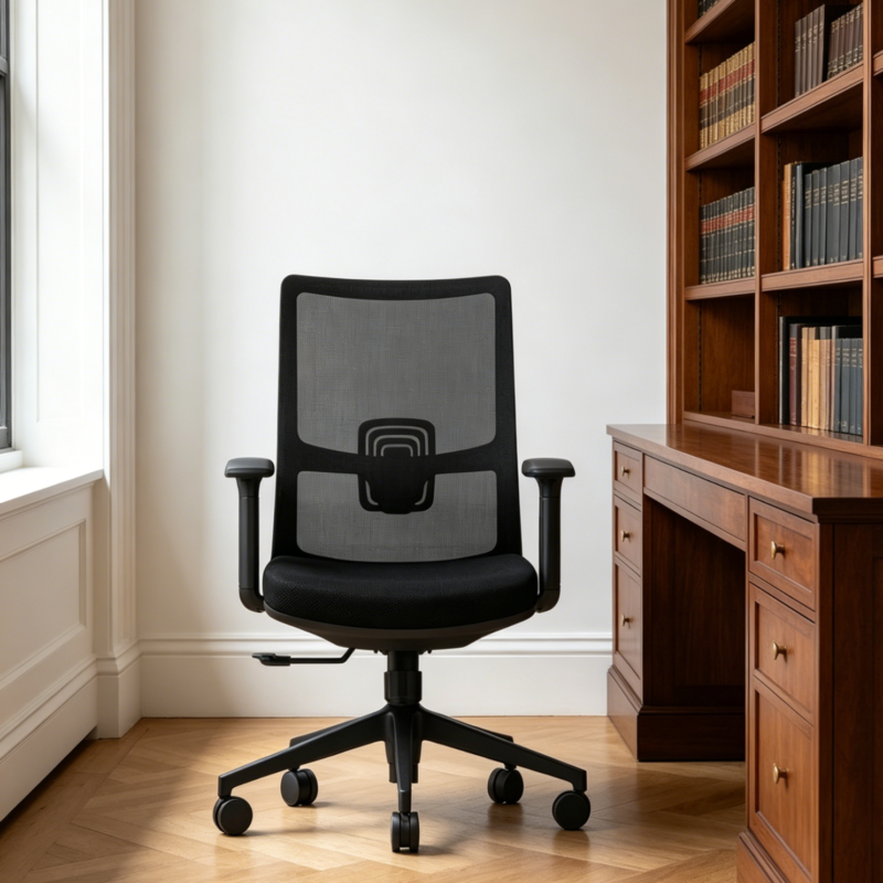 Ergonomic Desk Mesh Chair Posture Correction Lumba