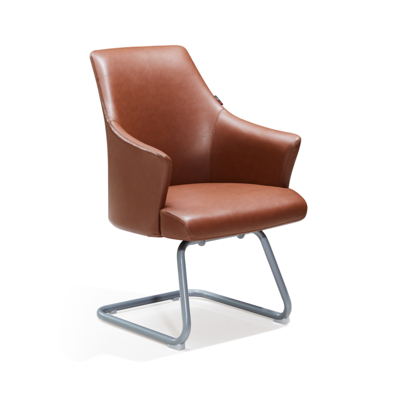 Modern Minimalist Light Luxury Leather Executive M