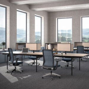 Bestselling Grey Mesh Executive Lift Chair with Mo