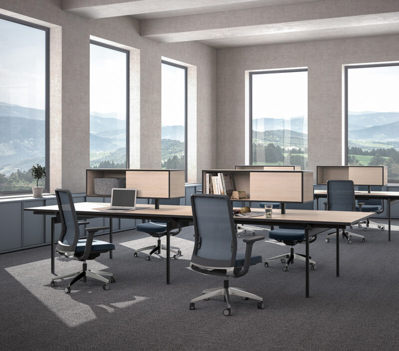 Bestselling Grey Mesh Executive Lift Chair with Mo