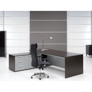 High-End Modern GRANDS Executive Office Desk with