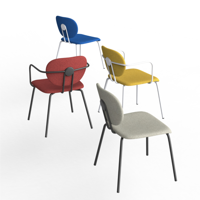 Modern Stackable Training Conference Office Chair