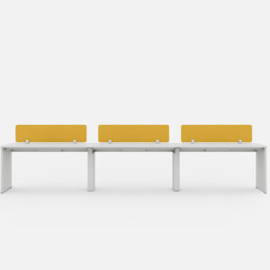 Commercial Office Desk with Modern Design Storage