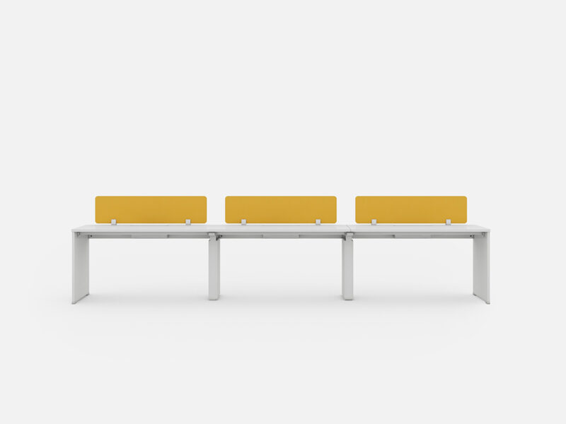 Commercial Office Desk with Modern Design Storage