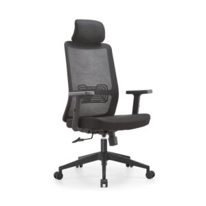 Ergonomic Mesh Office Chair Adjustable Headrest Lu