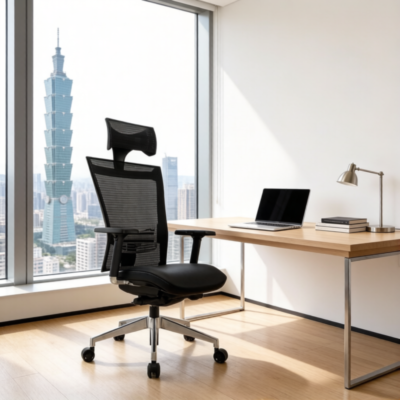 Ergonomic Practical High-Back Mesh Office Chair-Mo