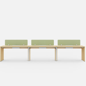 Commercial Office Desk with Modern Design Storage