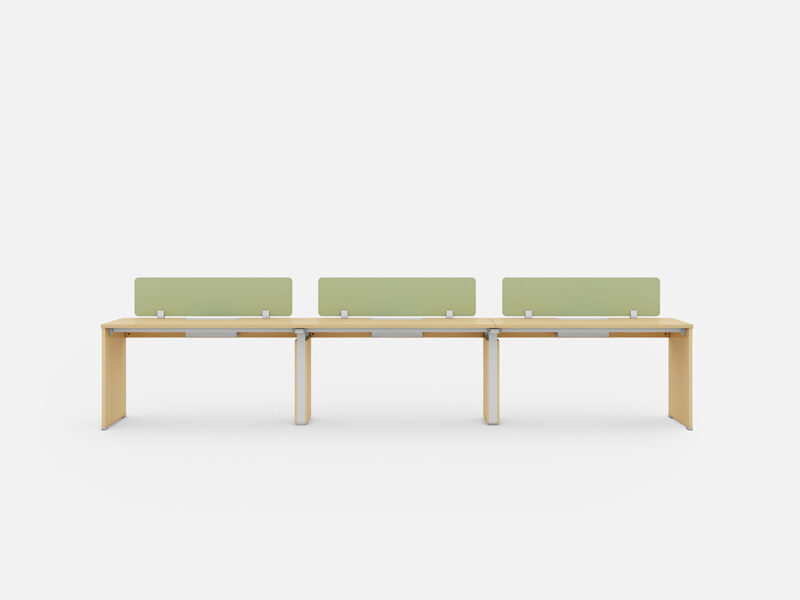 Commercial Office Desk with Modern Design Storage