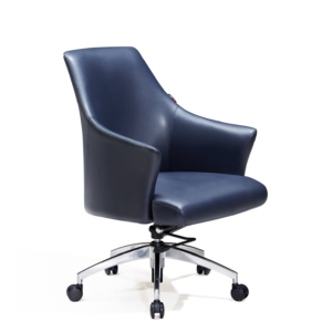 Modern Minimalist Light Luxury Leather Executive M