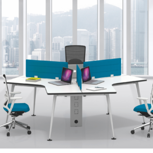 Modern Modular Office Workstation Desk Steel Frame