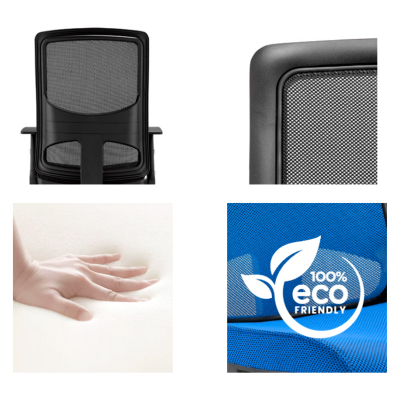 Modern Breathable Mesh Mid-Back Ergonomic Office C