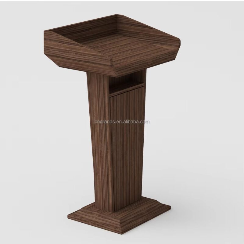 Traditional Wooden Professional Lectern Podium Eco