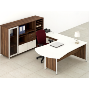 Hot-selling Modern L-shaped Executive Desk Storage
