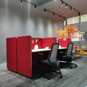 Removable Standing Decorative Fiber Screen Partition For Off