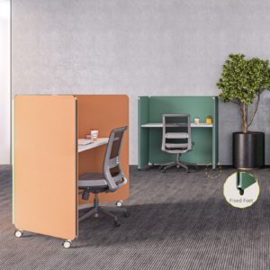 Removable Standing Decorative Fiber Screen Partition For Off