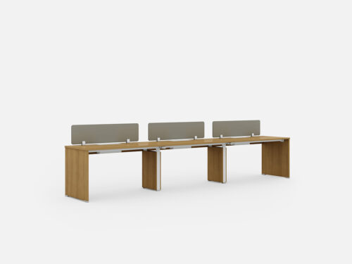 Commercial Office Desk with Modern Design Storage