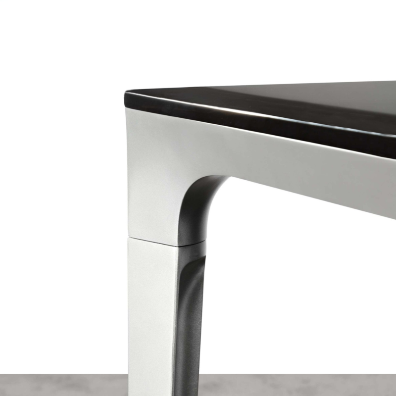 Hot Selling Ergonomic Aluminum Frame Office Desk D