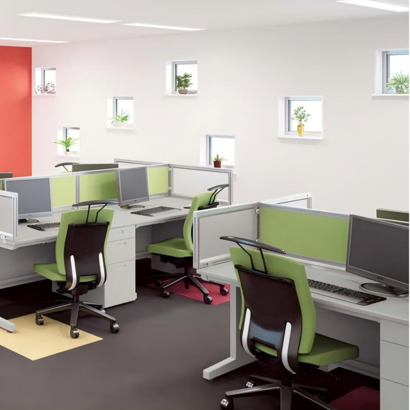 Ergonomic Solid Back Mesh Office Chair BIFMA Certi