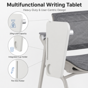 Modern Ergonomic Desk Chair with Adjustable Height