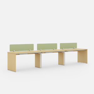 Commercial Office Desk with Modern Design Storage