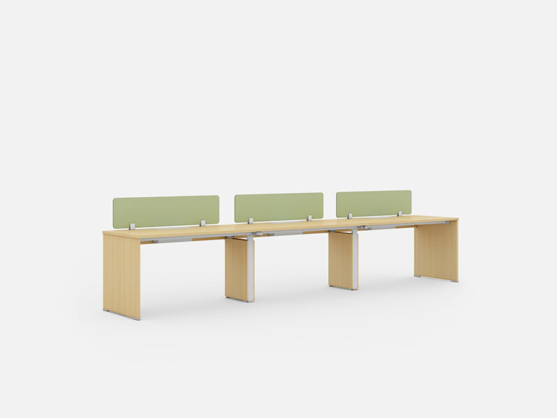 Commercial Office Desk with Modern Design Storage
