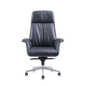 Luxury PU Executive Office Chair with Aluminum Fra