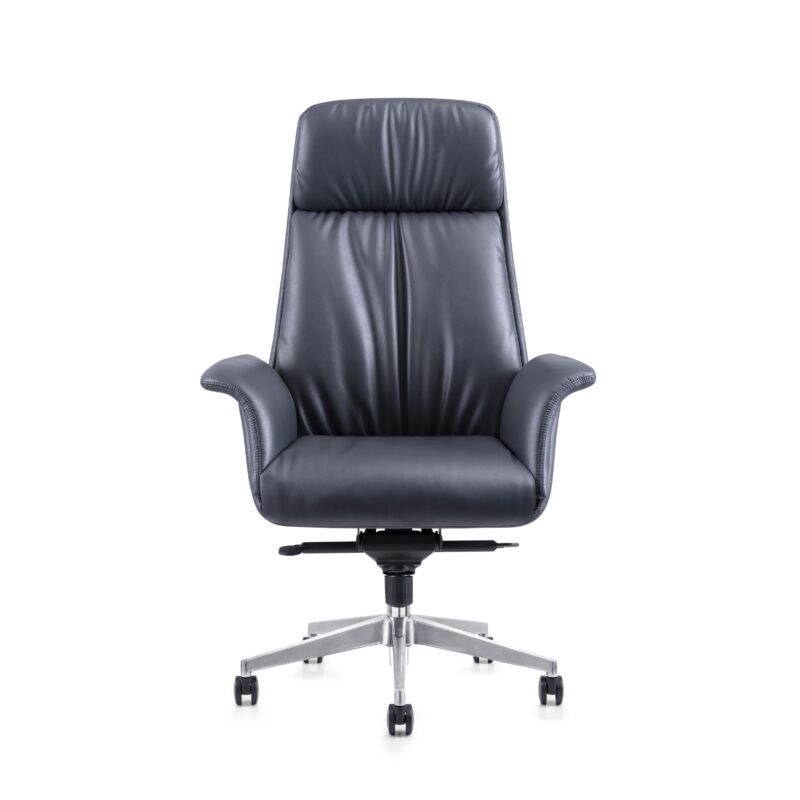 Luxury PU Executive Office Chair with Aluminum Fra