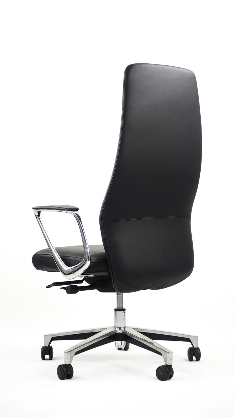 Contemporary Executive Chair PU Leather Upholstery