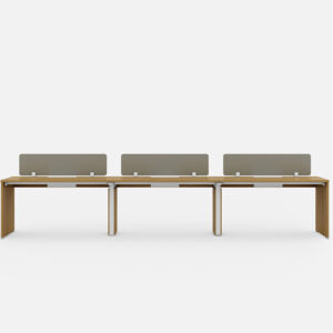 Commercial Office Desk with Modern Design Storage