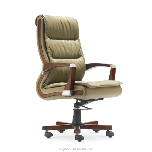 Classic Solid Wood Meeting Guest Chair with Durabl