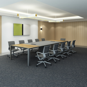 Chuangke furniture Hot Selling Aluminum Frame Modern Conference Table