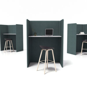 Bequiet Soundproof Partition Single Seat High Back Screen Wo