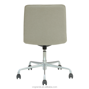 Aluminum Swivel Office Chairs Rotating Arms Legs G