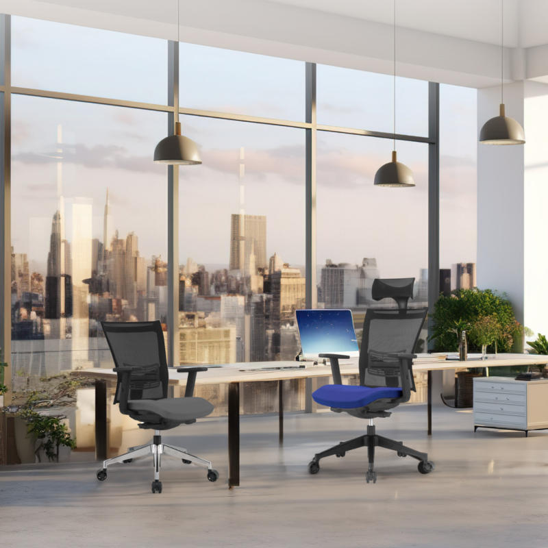 Ergonomic Practical High-Back Mesh Office Chair-Mo