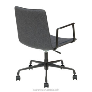 Aluminum Swivel Office Chairs Rotating Arms Legs G