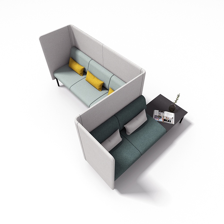 Bequiet Soundproof Partition Single Seat High Back Screen Wo