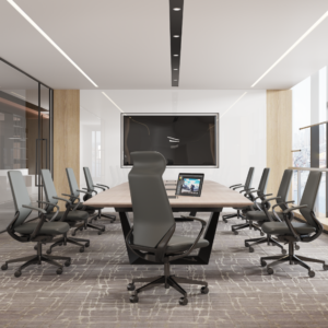 Modern Adjustable Swivel PU Leather Office Chair A