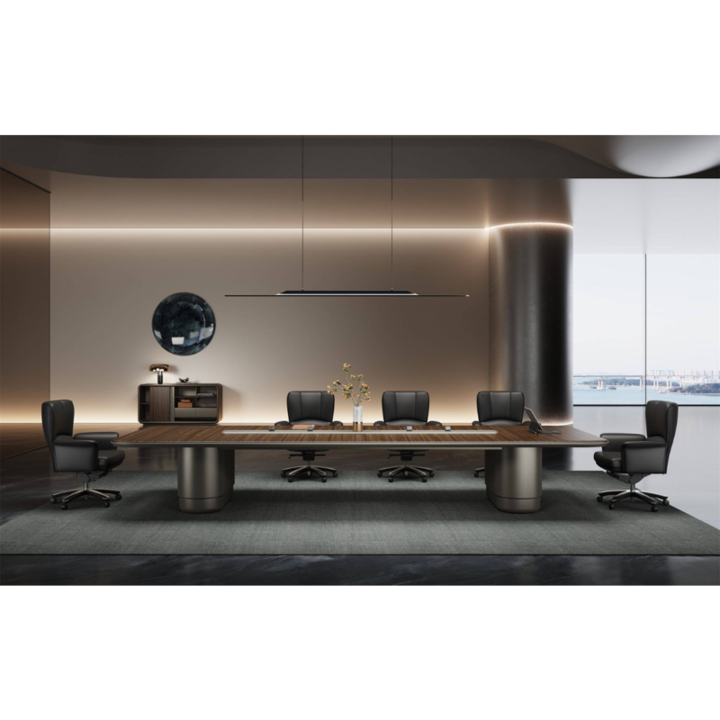 Factory Custom Contemporary Veneer Surface Confere