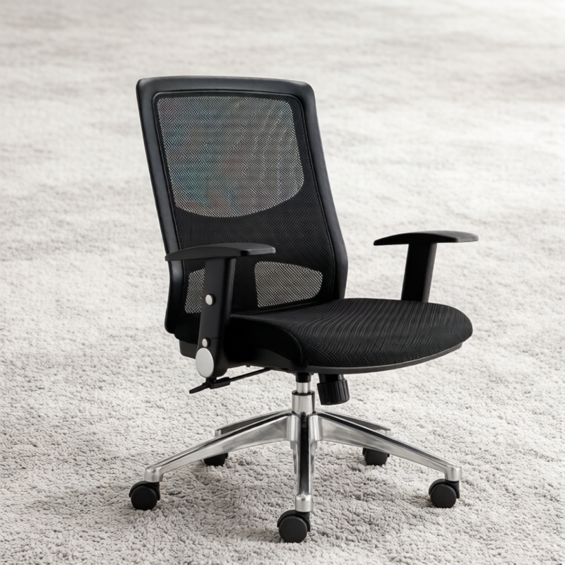 Modern Breathable Mesh Mid-Back Ergonomic Office C