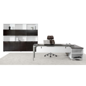 Hot Selling Ergonomic Aluminum Frame Office Desk D