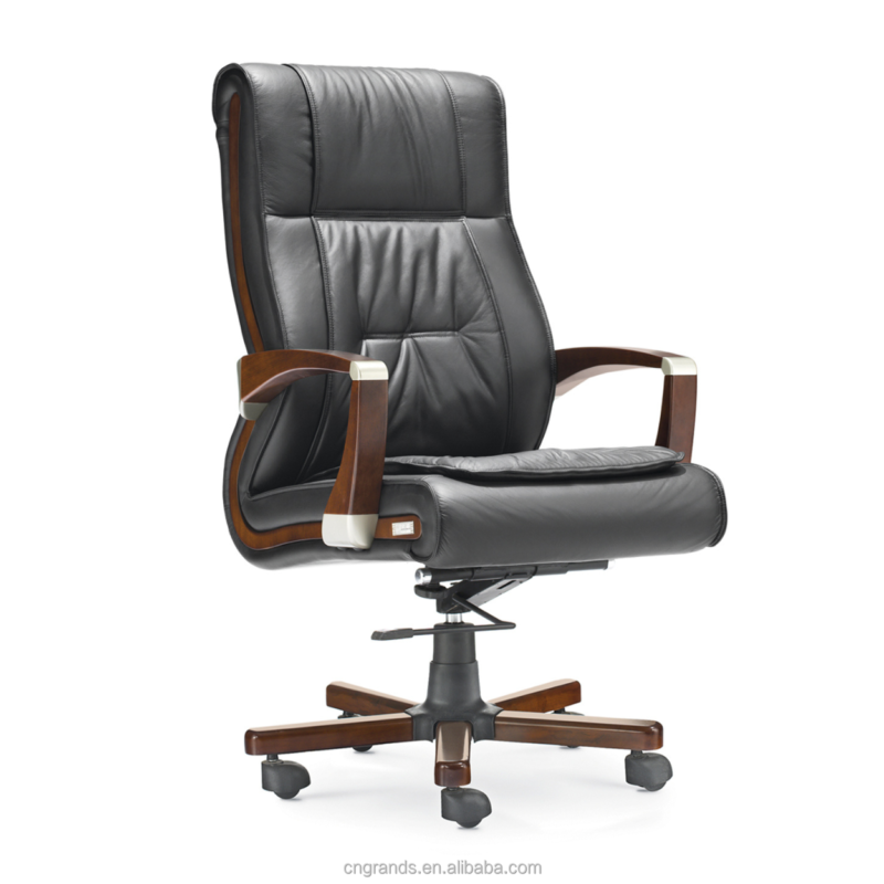 Classic Solid Wood Meeting Guest Chair with Durabl