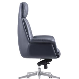 Luxury PU Executive Office Chair with Aluminum Fra