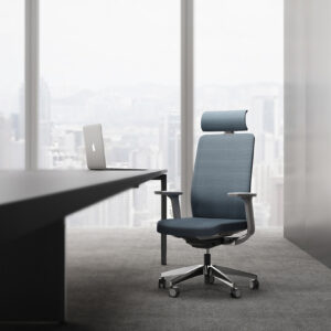 Bestselling Grey Mesh Executive Lift Chair with Mo