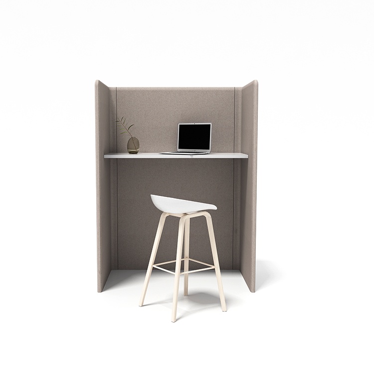 Bequiet Soundproof Partition Single Seat High Back Screen Wo