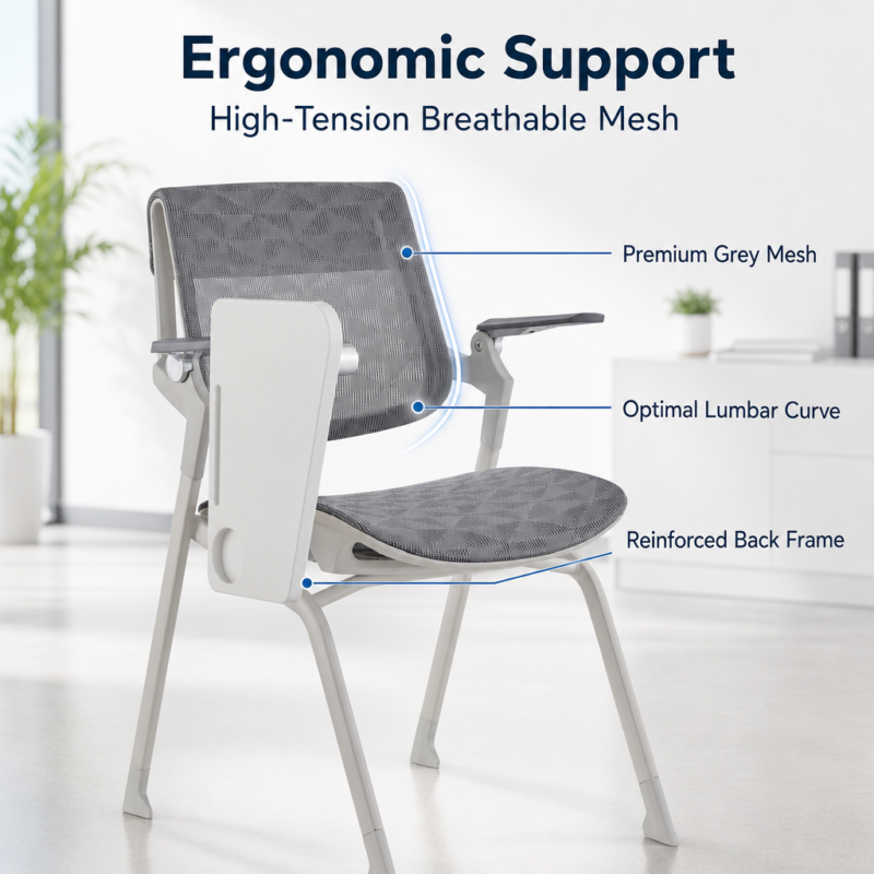 Modern Ergonomic Desk Chair with Adjustable Height