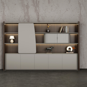 Modern High-end Luxury Ergonomic Boss Room L-shape
