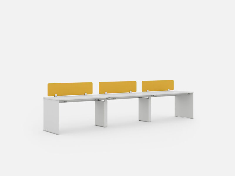 Commercial Office Desk with Modern Design Storage